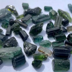 Verdelith/Indigolith Rohsteine 50g