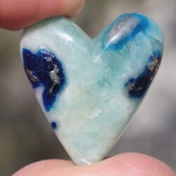 Afghanit Herz Handschmeichler