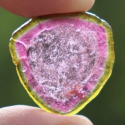 Wassermelonenturmalin Querschnitt 2