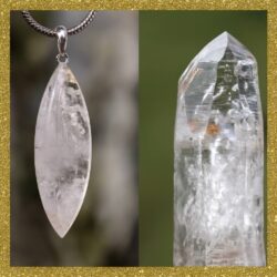 Elba-Kristalle: Anhänger und Einzelkristalle