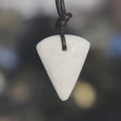 Baryt-Anhänger mit Loch B3