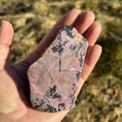 Rhodonit Splügen/Schweiz Rohsteine 7