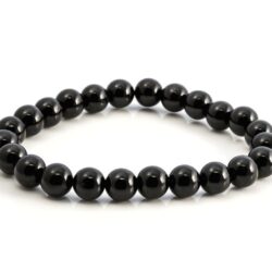 Armband schwarzer Turmalin (Schörl) 6mm