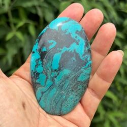 Chrysokoll Handschmeichler